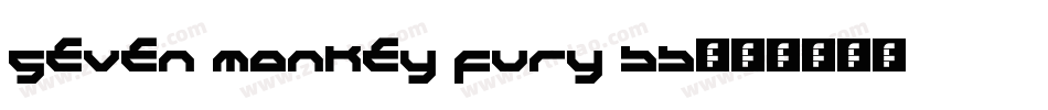 Seven Monkey Fury BB字体转换